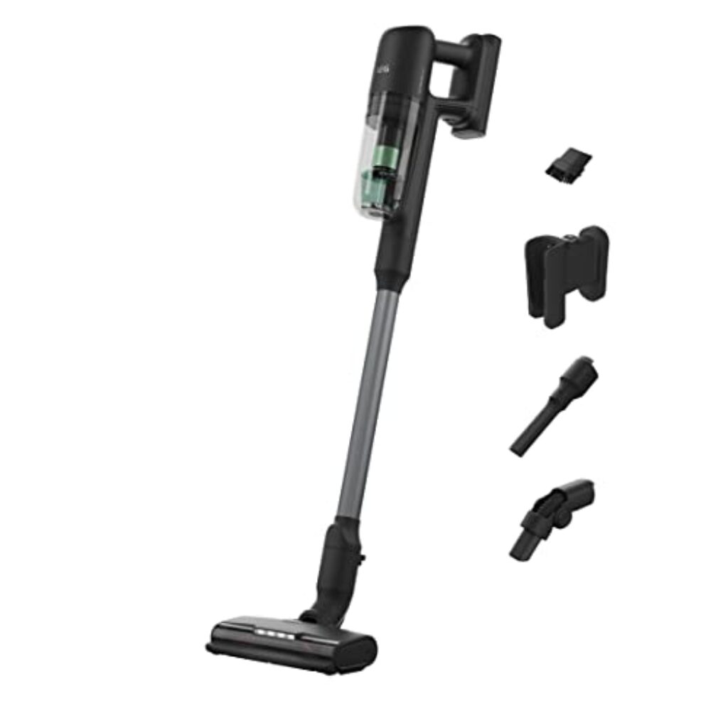 AEG Serie 7000 ÖKO Akku-Staubsauger, extra Kraftvoll, Ultraleicht 2,2kg, Ergonomisch, 70% Recyclingmaterial, bis zu 50 Min, 120m², 2in1, 5-Stufige Filtration, alle Böden, Automatik, grau, AP71UB14AM
