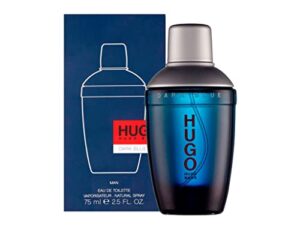 Hugo Boss HUGO DARK BLUE homme / man, Eau de Toilette, Vaporisateur / Spray, 1er Pack (1 x 75 ml)