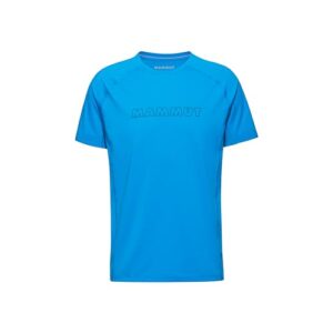 Mammut Selun FL T-Shirt Men Logo | Funktionsshirt für Herren, Sportshirt mit UV Schutz 50+, Outdoor Wandershirt, Schnelltrocknendes Kühlshirt, Atmungsaktiv, Kurzarm | Glacier Blue, L