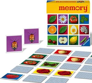Ravensburger - 20889 - Ravensburger Classic Memory®, Neuauflage des Spieleklassikers aus dem Jahr 1969, Merkspiel für 2-8 Spieler ab 6 Jahren