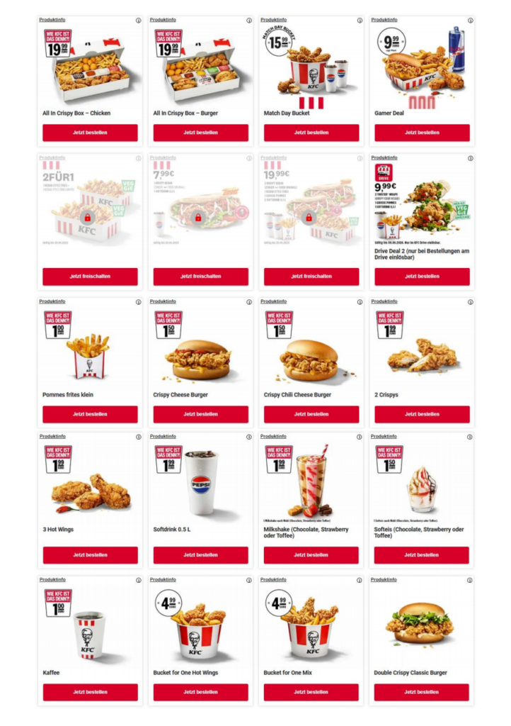 Aktuelle KFC Gutscheine & Angebote 06/2026
