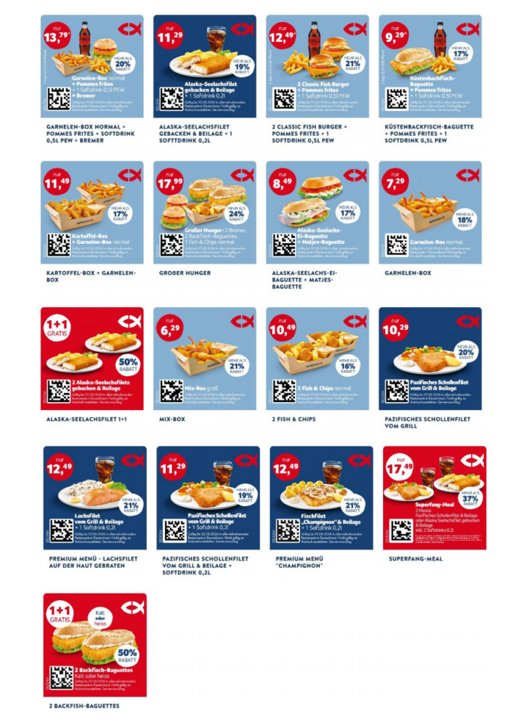 Aktuelle Nordsee Coupons & Gutscheine 06/2026