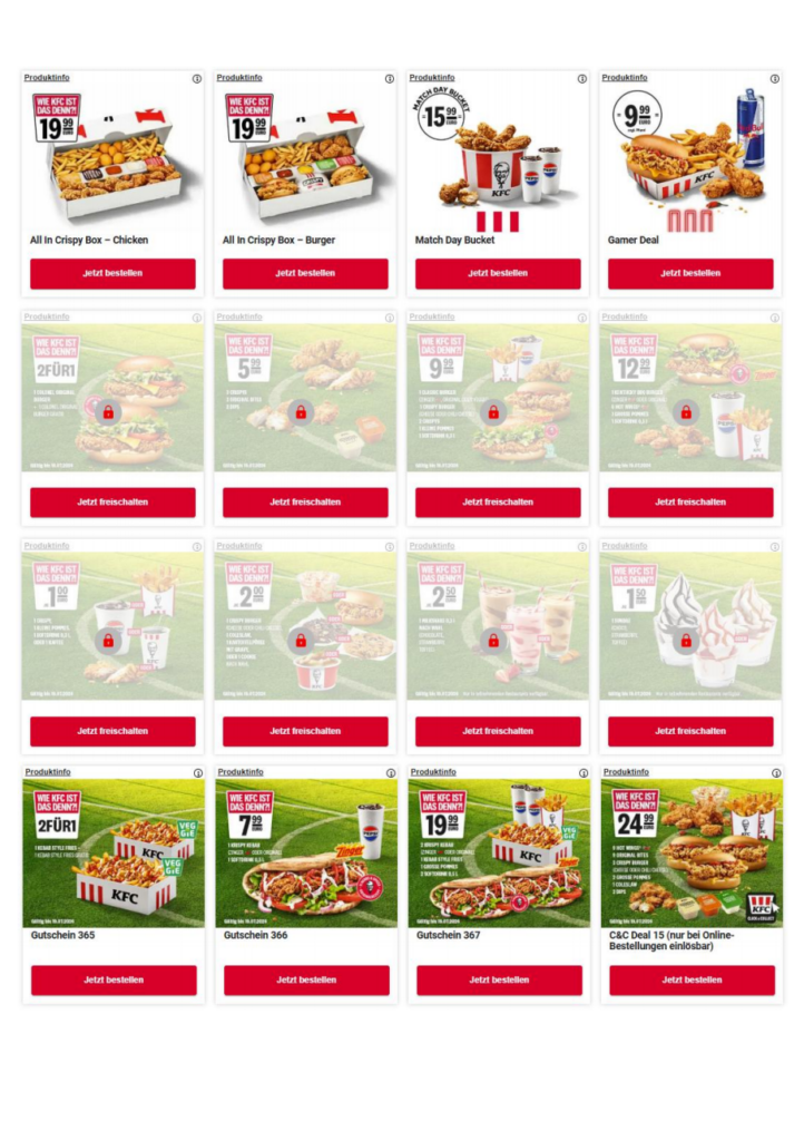 Aktuelle KFC Gutscheine & Angebote 06/2026 2