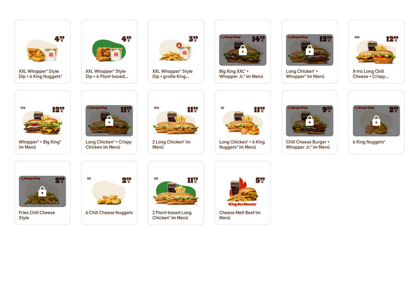 Aktuelle Burger King Coupons & Gutscheine 09/2026 3