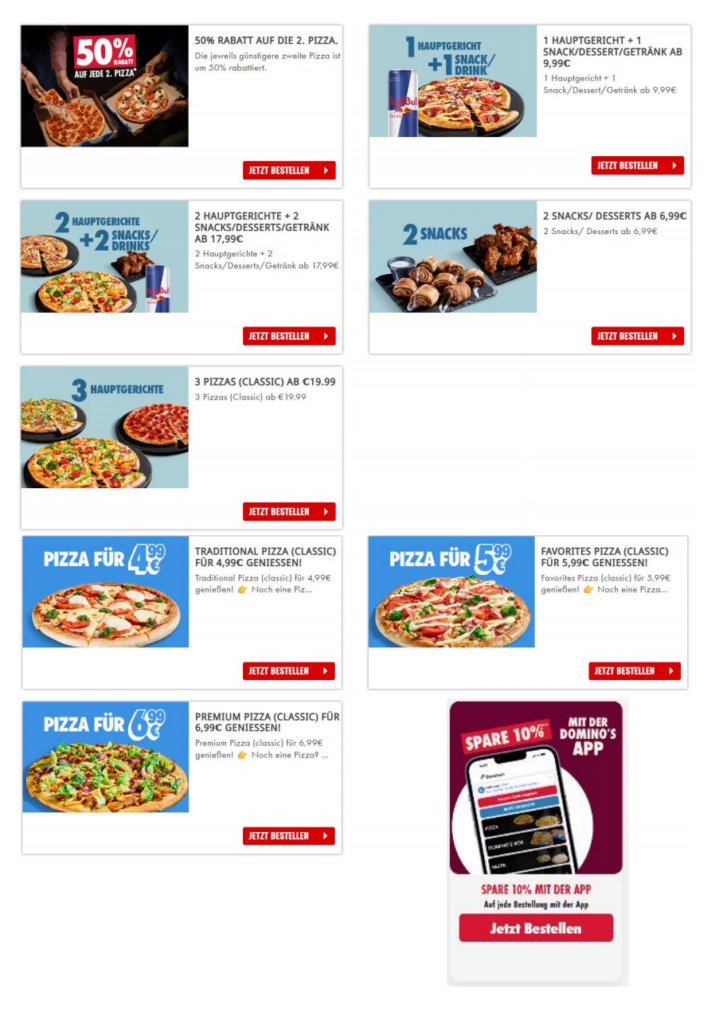 Domino’s Coupons 09/2026 2
