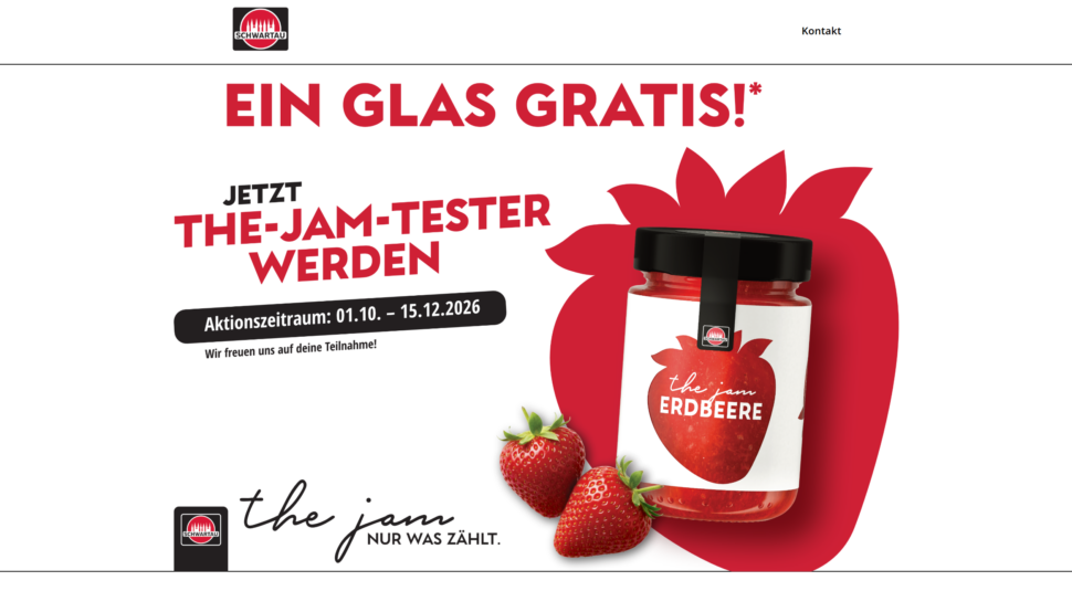 SCHWARTAU the jam gratis testen