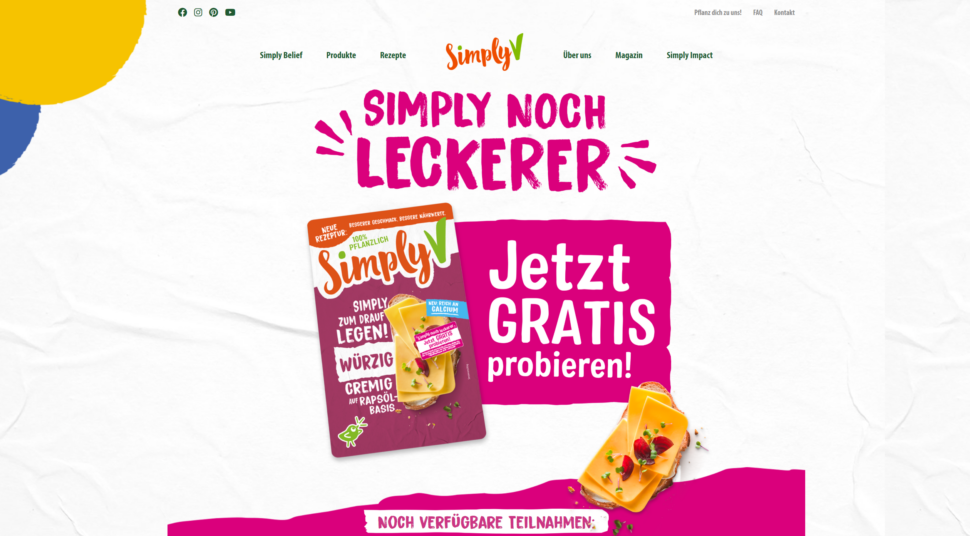 Simply V gratis testen