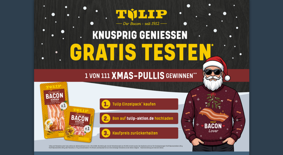 TULIP Bacon & Pancetta gratis testen